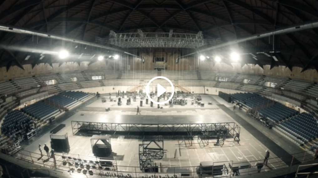 TimeLapse al concerto di Tiziano Ferro al Palasele di Eboli